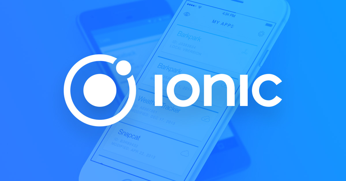 desarrollo apps ionic