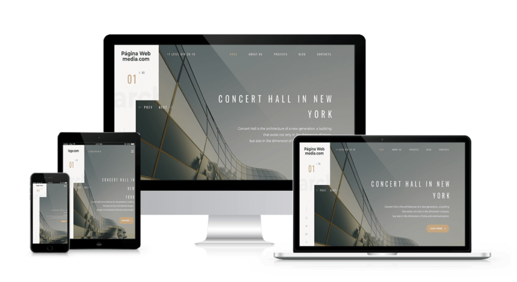 Web design for architects and decorators