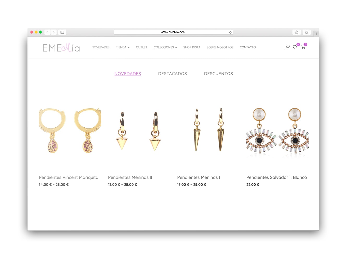 create online jewelry store